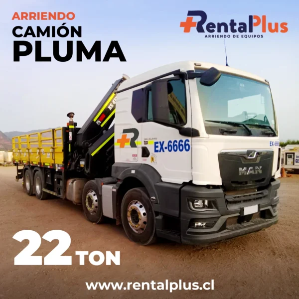 Camión Pluma - 22 TON*