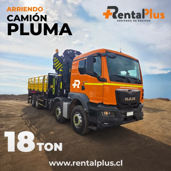 Camión Pluma - 18 TON*